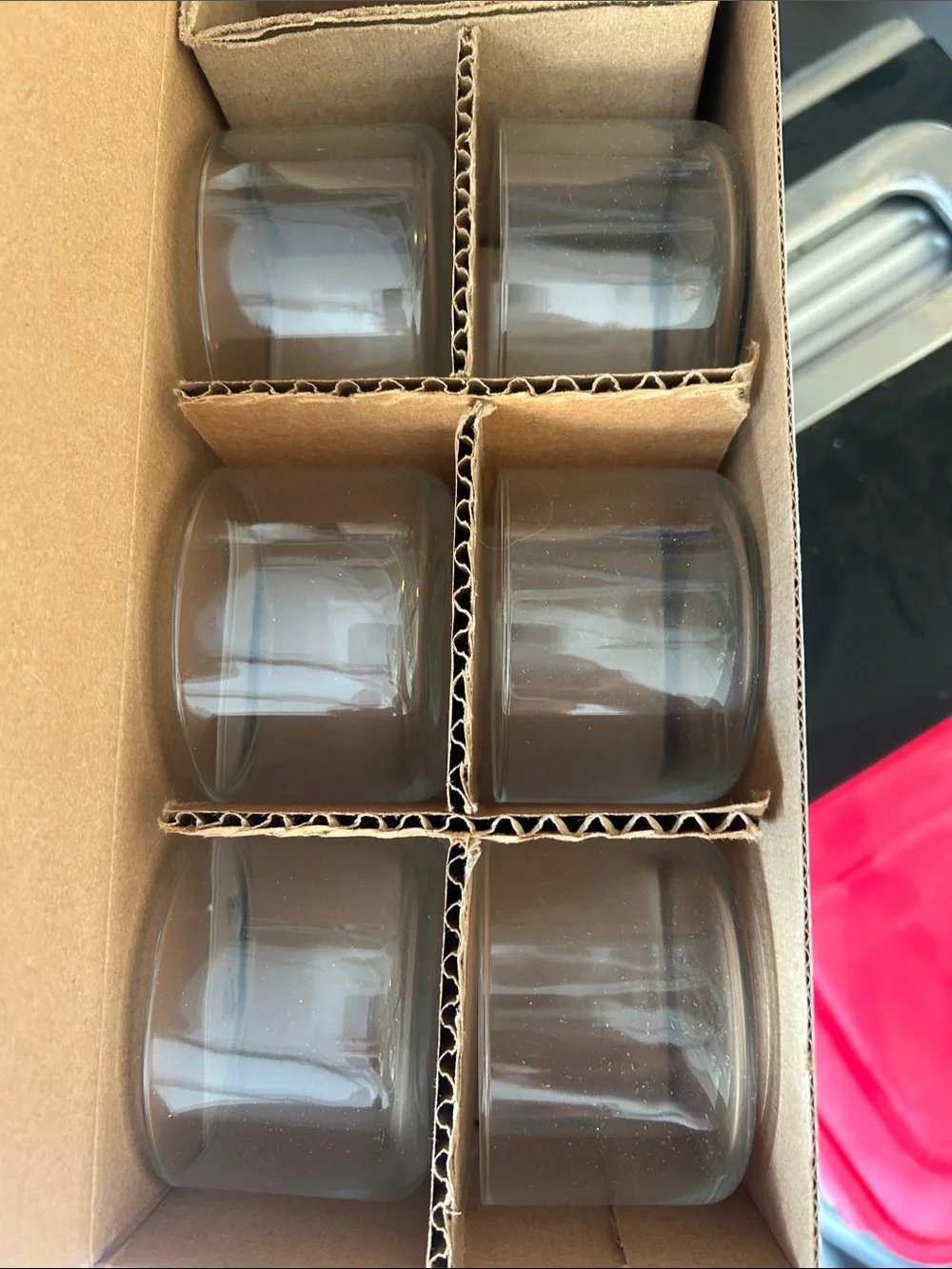 Pier 1 Imports Tasting Party Mini Bowls - White and Clear